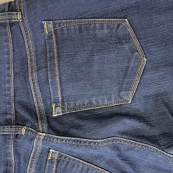 LOFT Womens Dark Wash Curvy Skinny Jeans Size 4 - Picture 4 of 10